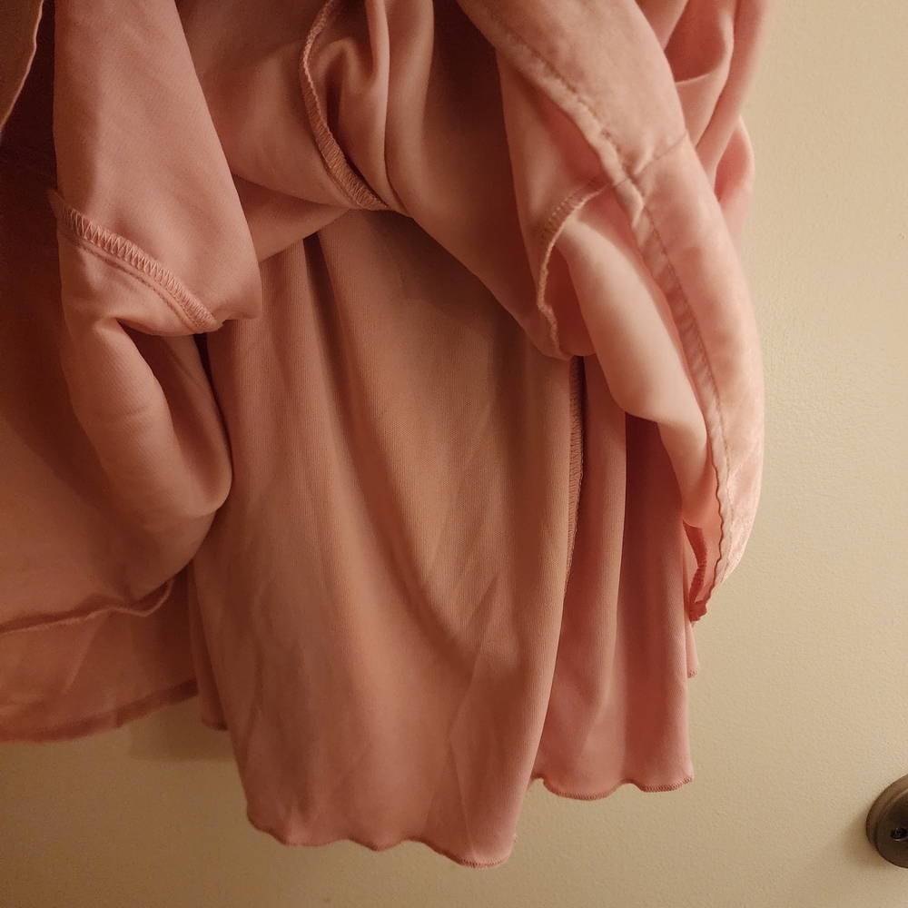 Altar'd State Cocktail Prom Dress SZ XL (Jrs, Fits To Womans Med) Soft Pink NWOT - Picture 3 of 4